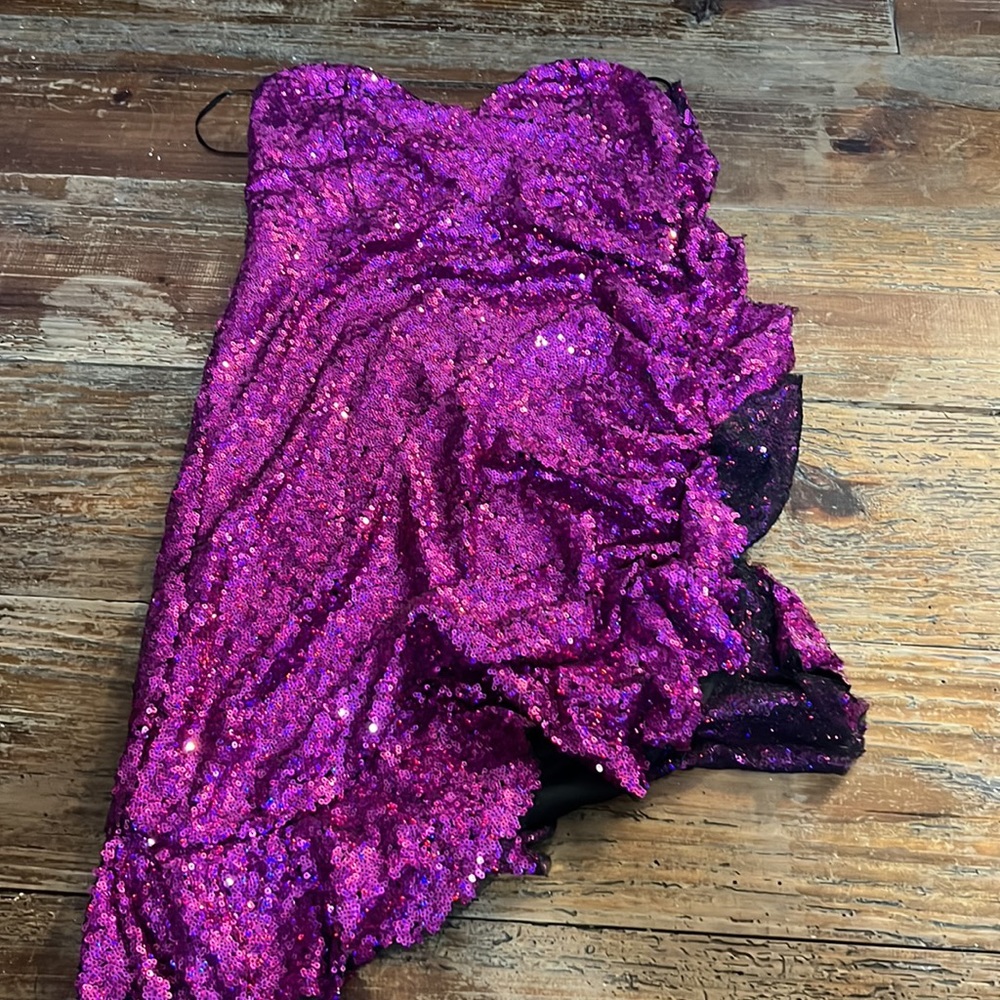 Olia clothing | Hot pink dress |